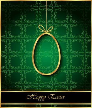 Mutlu Paskalya modern ve zarif arka plan.