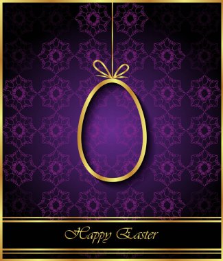 Mutlu Paskalya modern ve zarif arka plan.