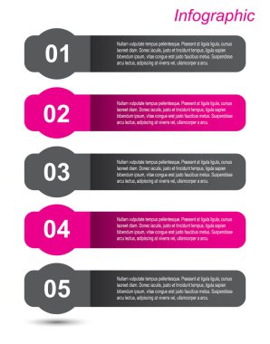 Infographic şablon tasarımı