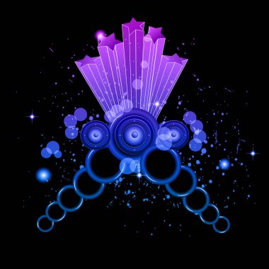 Disko partisi arka planı