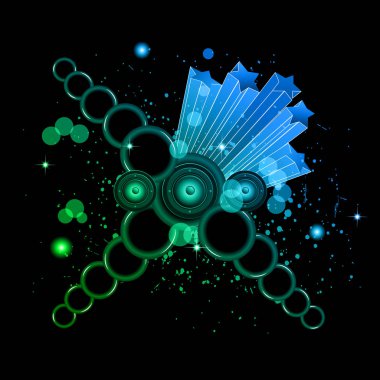 Disko partisi arka planı