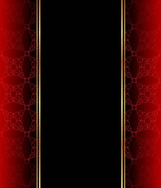 Altın gibi dekorasyonu ve yeri olan zarif, dikişsiz duvar kâğıdı..