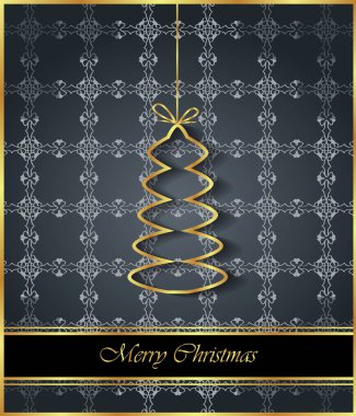 2018 merry Christmas arka plan.