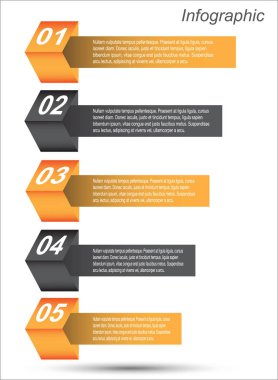 Infographic tasarım şablonu