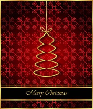 2018 merry Christmas arka plan.