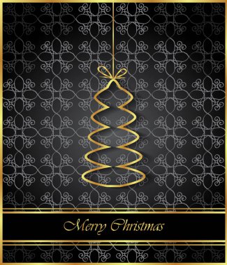 2018 merry Christmas arka plan.