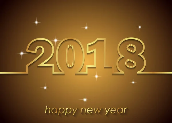 2018 mutlu yeni yıl arka plan.