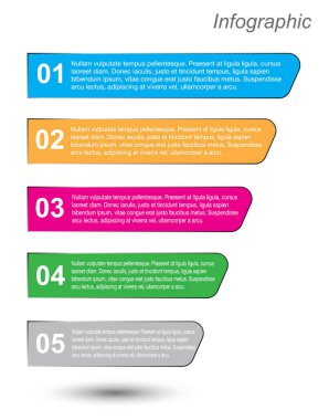Infographic tasarım şablonu