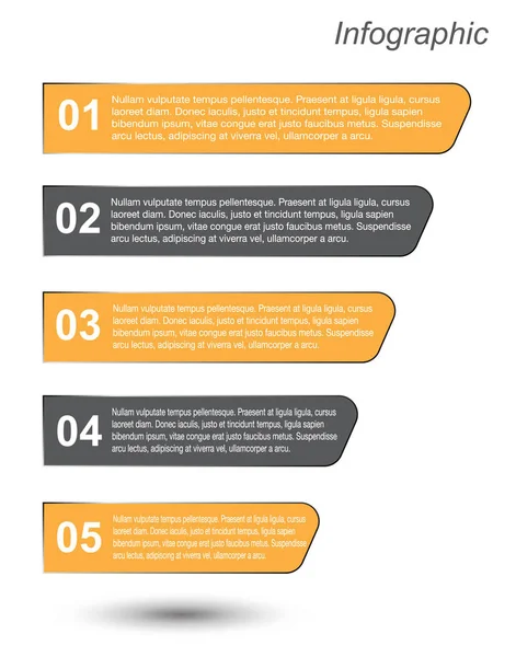 Infographic tasarım şablonu