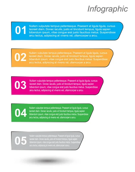 Infographic tasarım şablonu