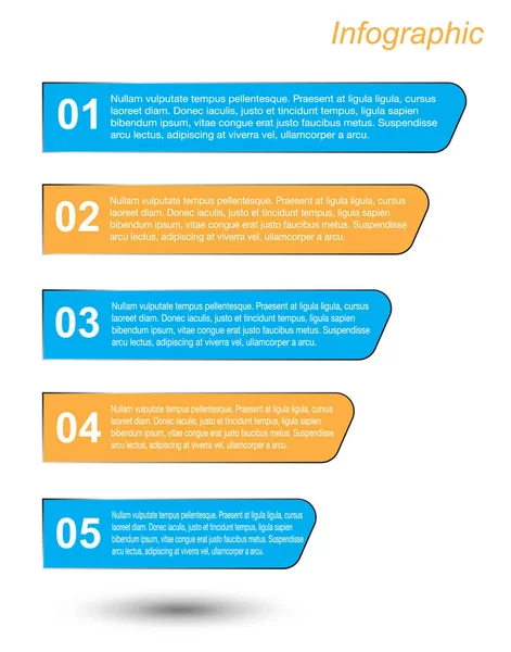 Infographic tasarım şablonu