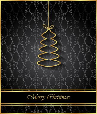 2018 merry Christmas arka plan.