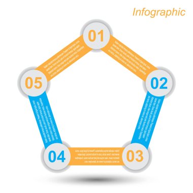 Infographic tasarım şablonu