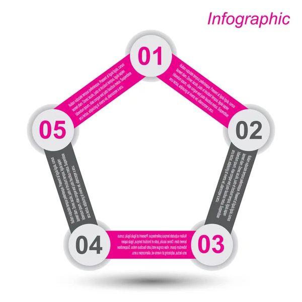 Infographic tasarım şablonu