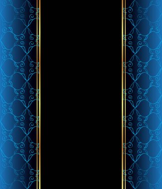 Altın gibi dekorasyonu ve yeri olan zarif, dikişsiz duvar kâğıdı..