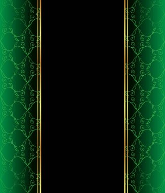 Altın gibi dekorasyonu ve yeri olan zarif, dikişsiz duvar kâğıdı.. 