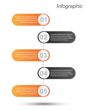 Infographic tasarım şablonu