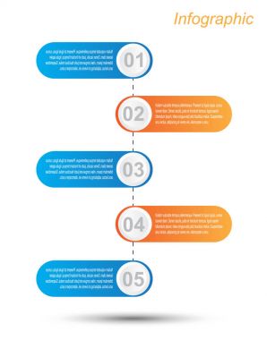 Infographic tasarım şablonu