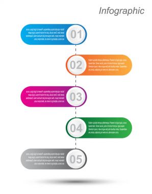 Infographic tasarım şablonu