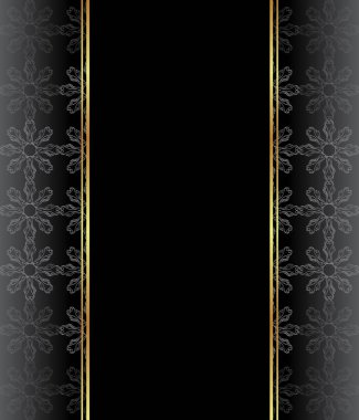 Altın gibi dekorasyonu ve yeri olan zarif, dikişsiz duvar kâğıdı..