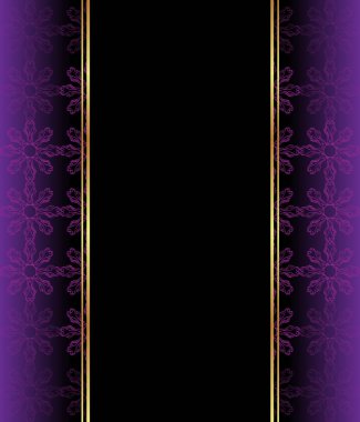 Altın gibi dekorasyonu ve yeri olan zarif, dikişsiz duvar kâğıdı..