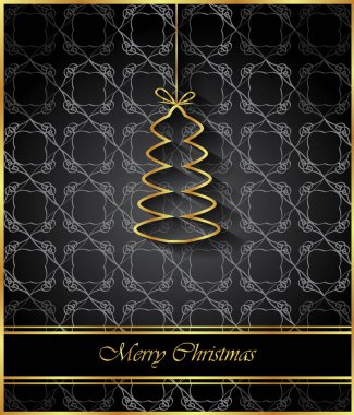 2018 merry Christmas arka plan.