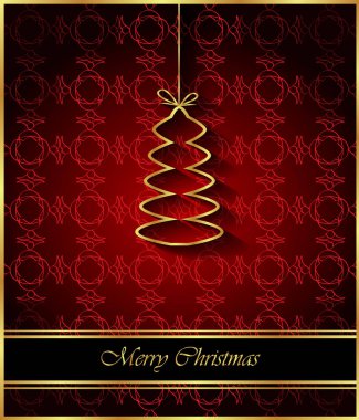 2018 merry Christmas arka plan.