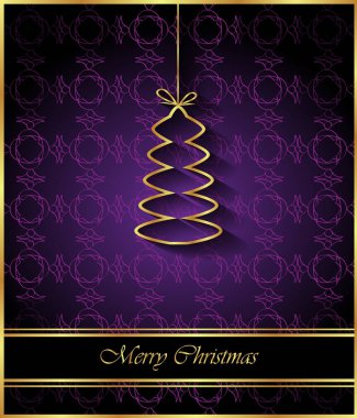 2018 merry Christmas arka plan.