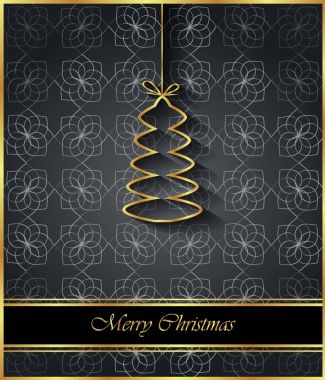 2018 merry Christmas arka plan.