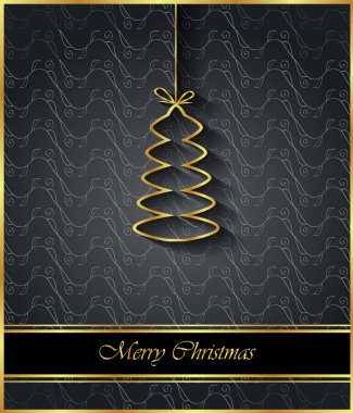 2018 merry Christmas arka plan.