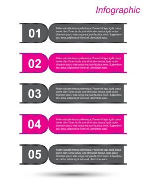 Infographic şablon tasarımı