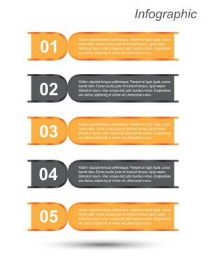 Infographic şablon tasarımı