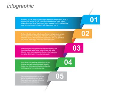 Infographic tasarım şablonu
