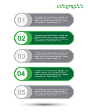 Infographic şablon tasarımı