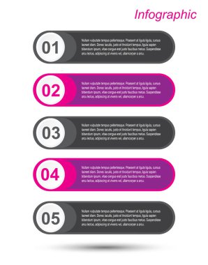 Infographic şablon tasarımı