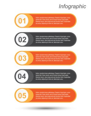 Infographic şablon tasarımı