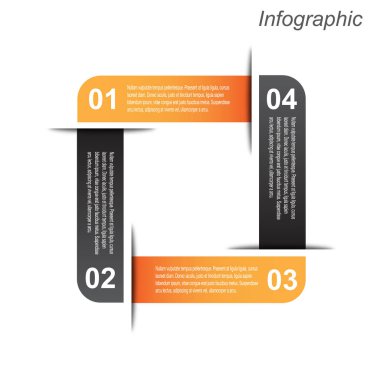 Infographic tasarım şablonu