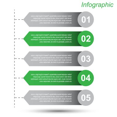 Infographic şablon tasarımı