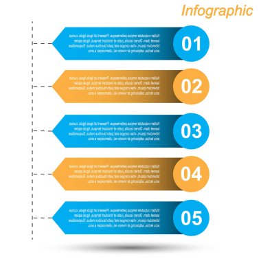 Infographic şablon tasarımı