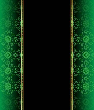 Altın gibi dekorasyonu ve yeri olan zarif, dikişsiz duvar kâğıdı..