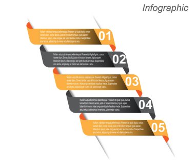 Infographic tasarım şablonu