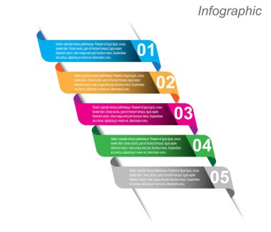 Infographic tasarım şablonu