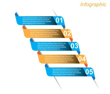 Infographic tasarım şablonu