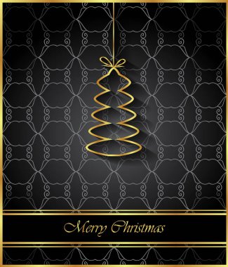 2018 merry Christmas arka plan.