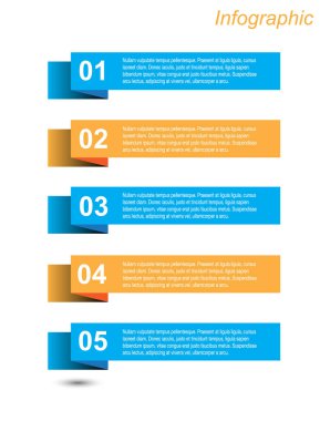 Infographic şablon tasarımı