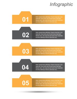 Infographic şablon tasarımı