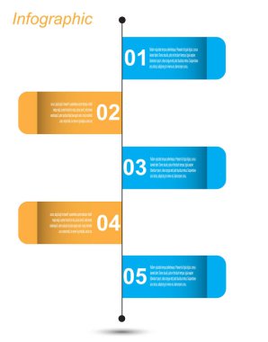 Infographic tasarım şablonu