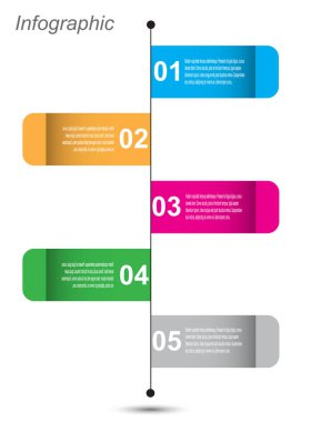 Infographic tasarım şablonu