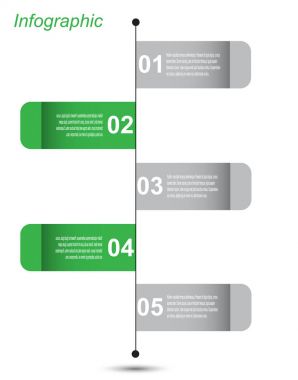 Infographic tasarım şablonu