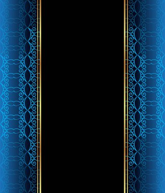 Altın gibi dekorasyonu ve yeri olan zarif, dikişsiz duvar kâğıdı..